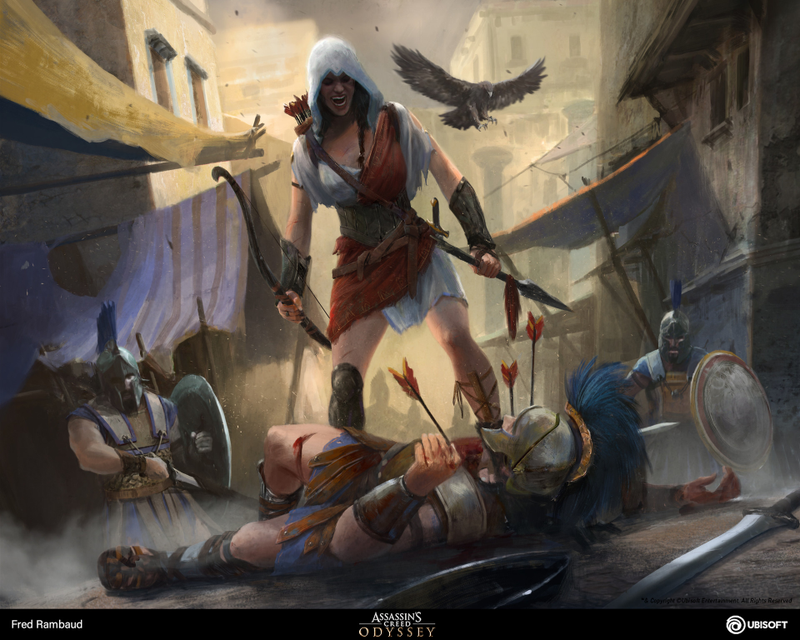 Illustration for article titled The Art Of Assassin's Creed Odyssey